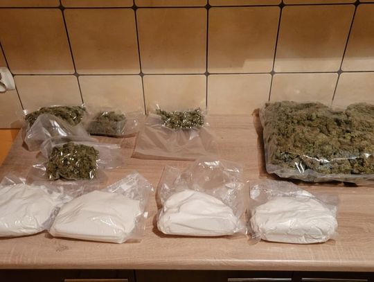Włocławianin miał ponad 10 kilogramów narkotyków