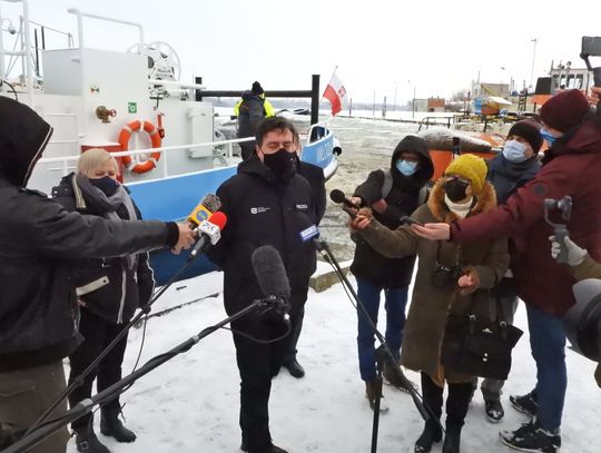 Wody Polskie nareszcie zdecydowały, że lodołamacze wypłyną