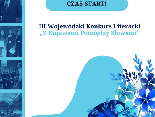 Wojewódzki konkurs literacki „Z Kujawami Pomiędzy Słowami” – III edycja rusza już teraz!