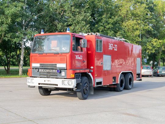 Wóz strażacki ANWILU trafił do muzeum