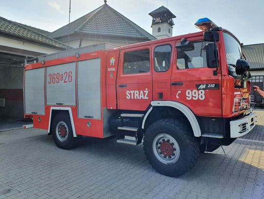 Wóz strażacki wystawiony na sprzedaż. Przetarg pod koniec września