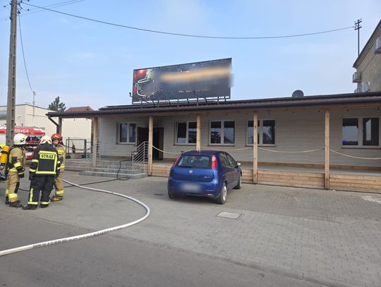 Wybuch gazu w lokalu gastronomicznym. Jedna osoba poszkodowana