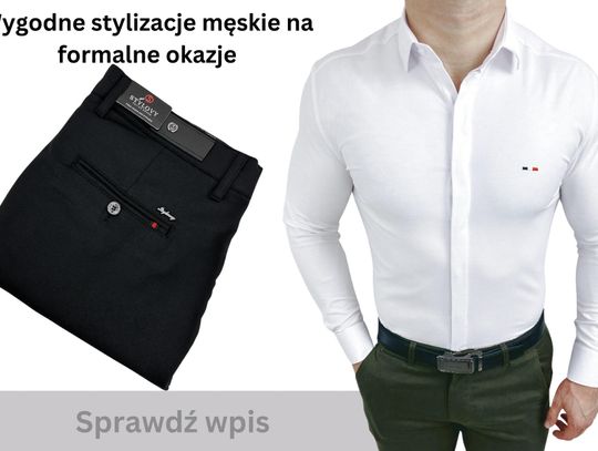 Wygodne stylizacje męskie na formalne okazje