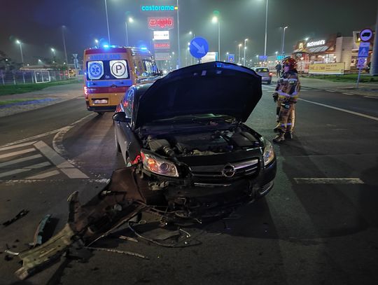 Wypadek na ul. Kapitulnej. W jednym z aut podróżowało dziecko