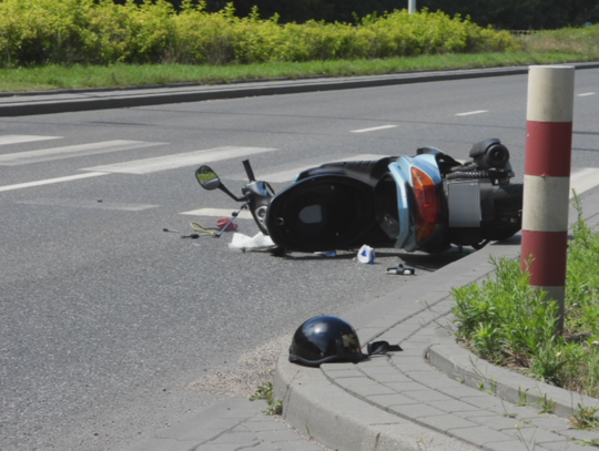 Wypadek na ulicy Toruńskiej. W szpitalu 64-letni