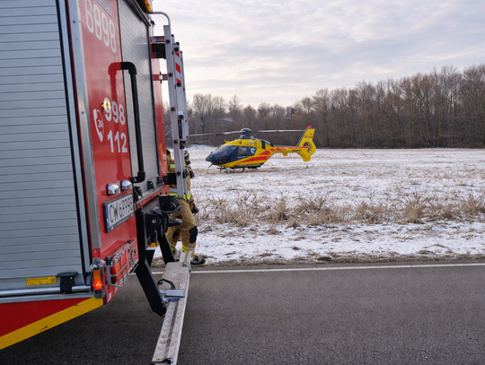 [aktualizacja] Wypadek śmiertelny w Choceniu. Nie żyje 27-letnia kobieta