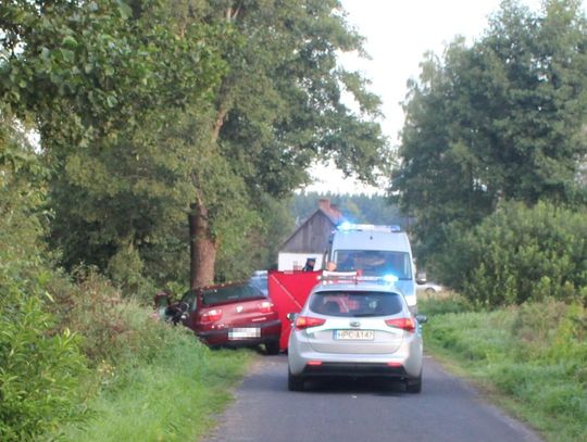 Wypadek śmiertelny w gminie Włocławek. Nie żyje 33-letnia kobieta