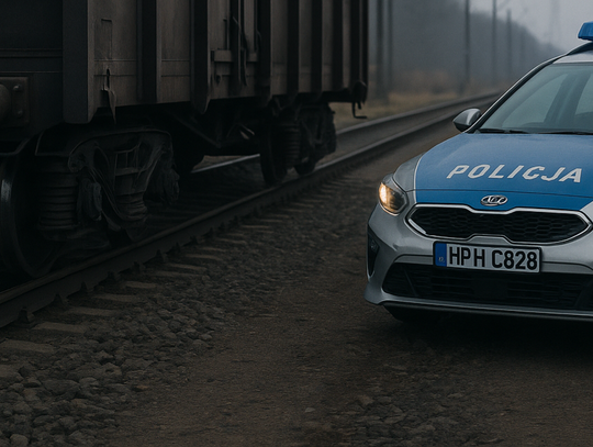 Wypadek w zakładzie transportu kolejowego we Włocławku