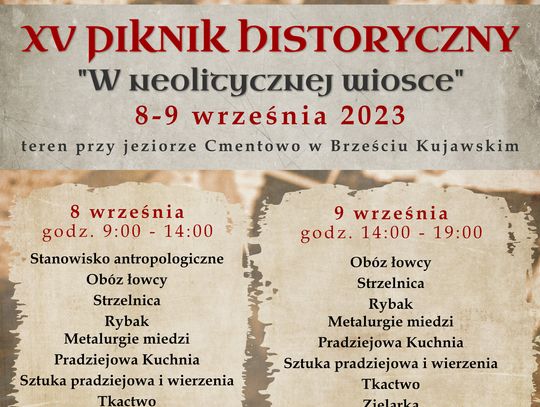 XV Piknik Historyczny w Brześciu Kujawskim już w ten weekend