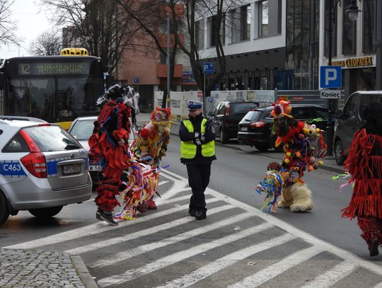 XXXI Korowód Grup Zapustnych przeszedł ulicami Włocławka