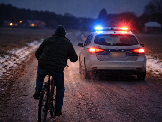 Z dwoma promilami na rowerze 58-letni cyklista z gminy Kowal dostał mandat z "górnej półki"