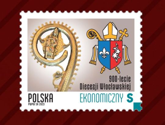 Z okazji 900-lecia Diecezji Włocławskiej Poczta Polska wydała znaczek
