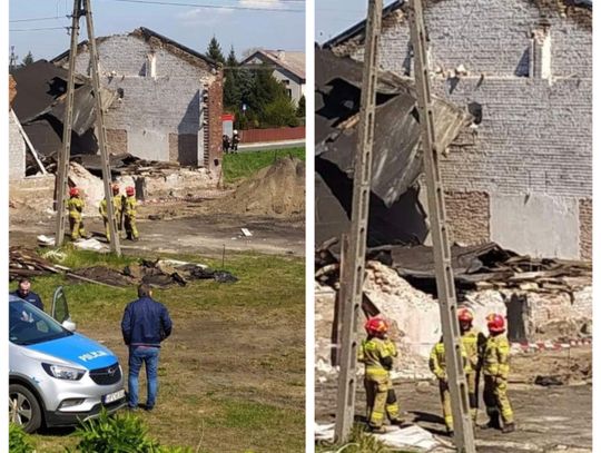 Z ostatniej chwili: w Baruchowie zawalił się dach budynku. Nieoficjalnie: jedna osoba przygnieciona