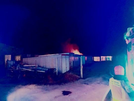 Z ostatniej chwili: wybuch butli z gazem w jednym z garaży przy ul. Kruszyńskiej