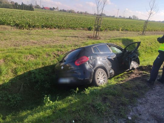 Znów wypadek na obwodnicy Lubrańca lądował LPR