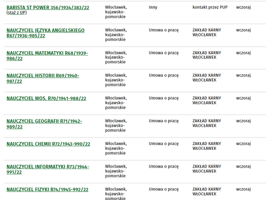 Zakład Karny szuka 10 nauczycieli: matematyka, historyka, informatyka... 