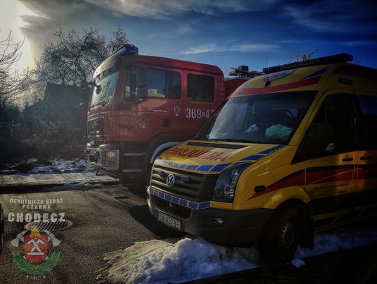 Zatrucie tlenkiem węgla w Chodczu? Kobieta została zabrana do szpitala