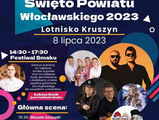 Zbliża się Święto Powiatu Włocławskiego. Kto wystąpi na scenie?