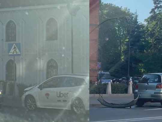 Zderzenie dwóch Toyot na Śródmieściu. Sprawcą 20-latek