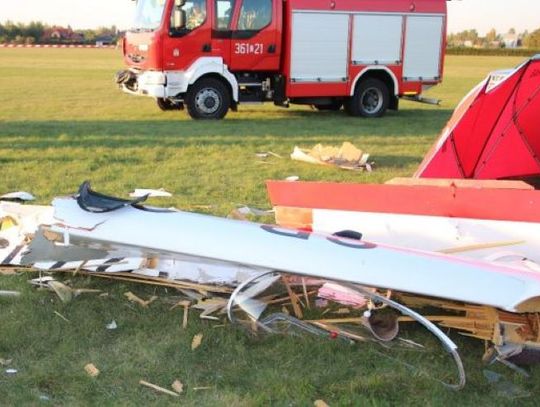Znamy przyczyny tragedii sprzed roku na lotnisku w Kruszynie. Okoliczności śmierci 43-letniego pilota zbadała Komisji Badania Wypadków Lotniczych