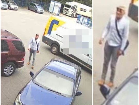 Zniknęło kilka tysiecy zł z kasetki w stacji diagnostycznej. Policja publikuje wizerunek mężczyzny