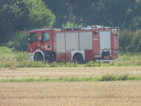 Znów pożar rżyska, tym razem w miejscowości Kuczyna