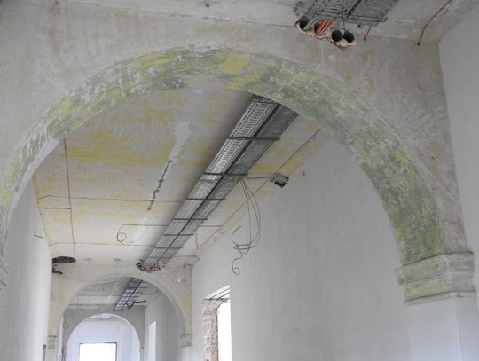 W Zespole Szkół Technicznych przy ulicy Ogniowej trwa remont budynku
