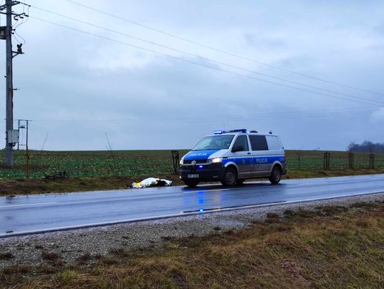 Zwłoki mężczyzny leżały przy drodze. Trwa ustalanie jego tożsamości