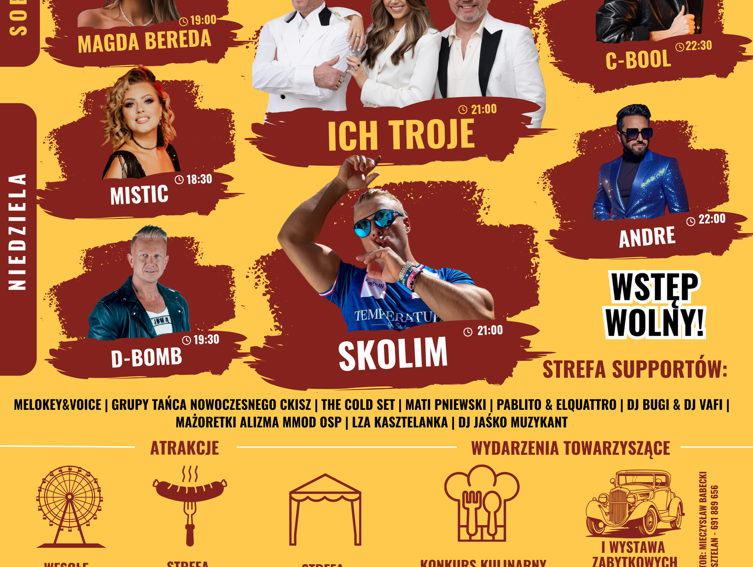 IX Kasztelański Festiwal Smaków w Sierpcu 8-9 sierpnia 2026 r