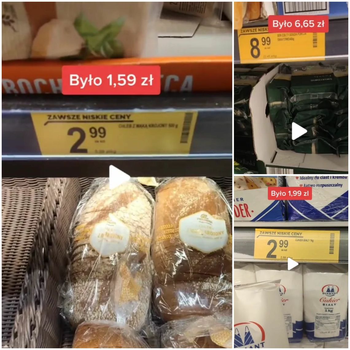 10 produktów z Biedronki w 2015 kosztowało 37,02 zł, a teraz 59,91 zł. Podrożały o 62%