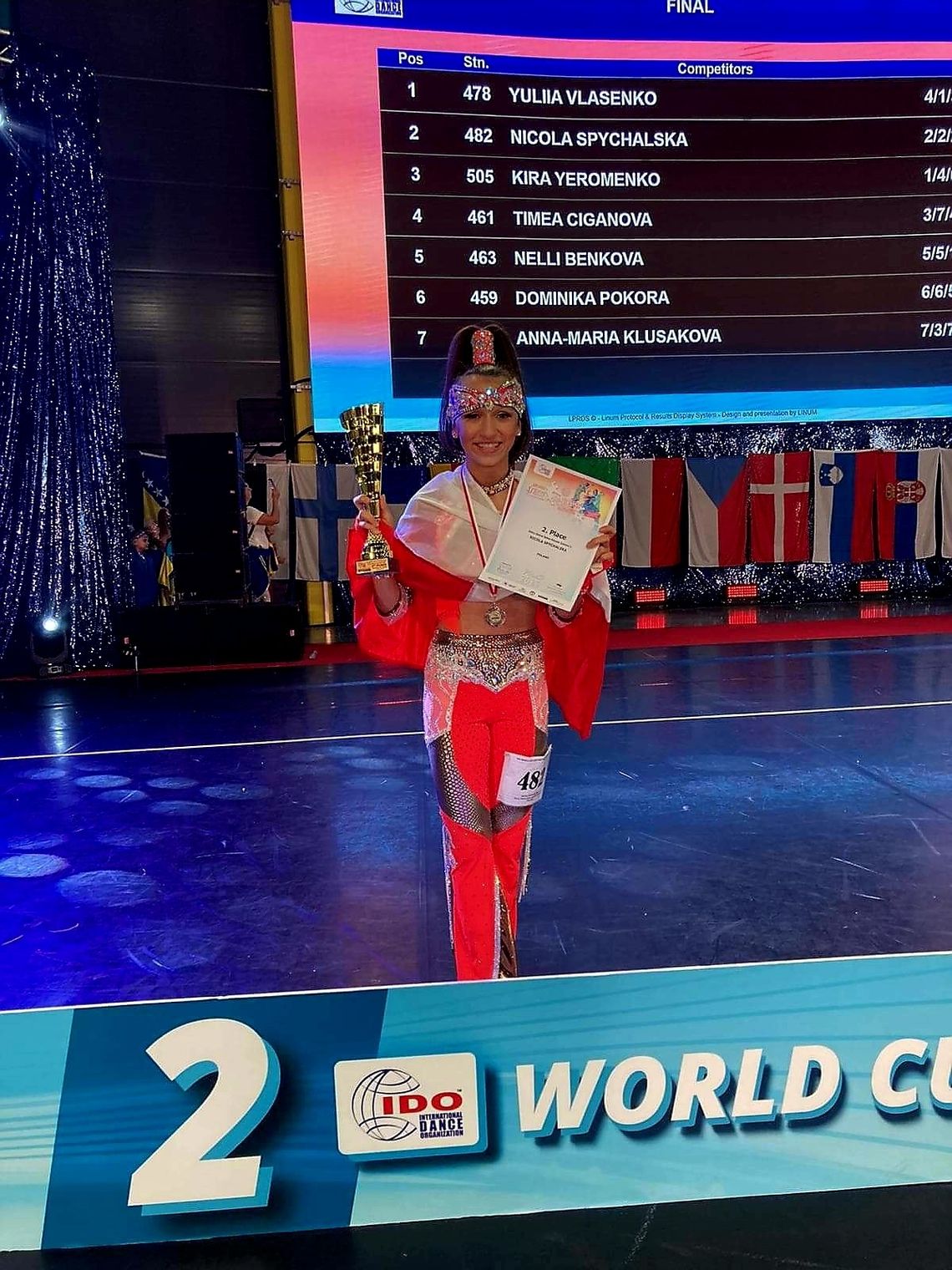 13- letnia włocławianka reprezentowała Polskę w Pucharze Świata. Przywiozła srebrny medal!