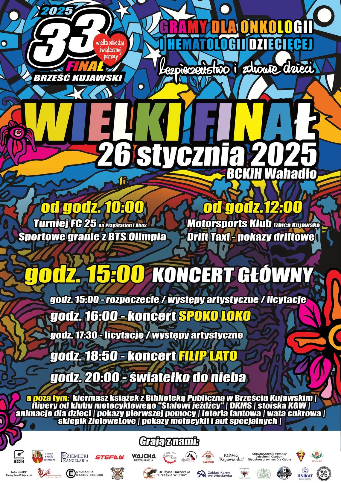 33. Finał WOŚP w Brześciu Kujawskim