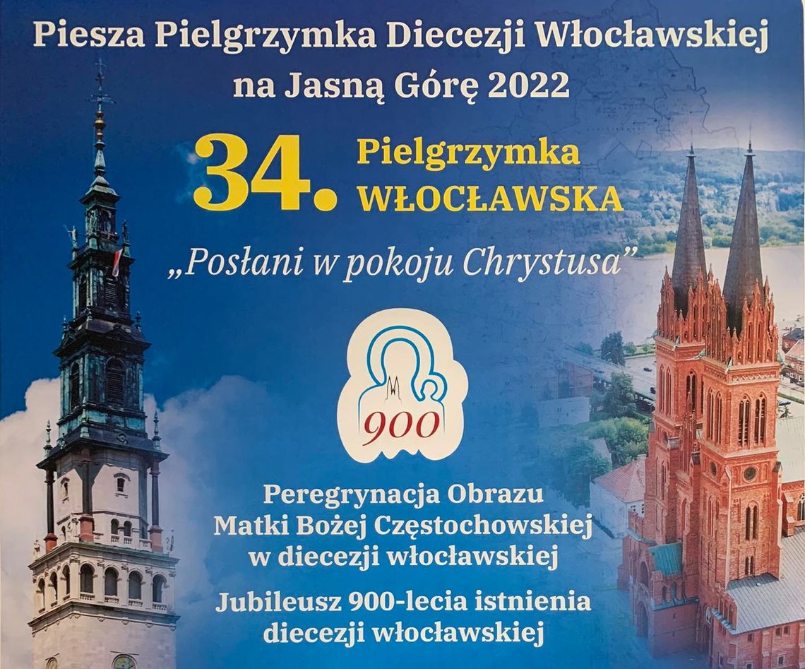 34. Pielgrzymka Włocławska ruszy 6 sierpnia na Jasną Górę, zapisy od 10 lipca