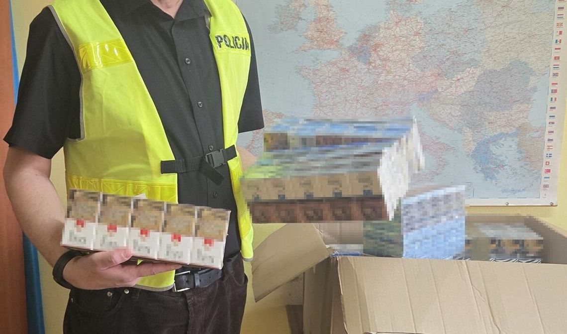 38 tysięcy sztuk papierosów w rękach włocławskiej policji
