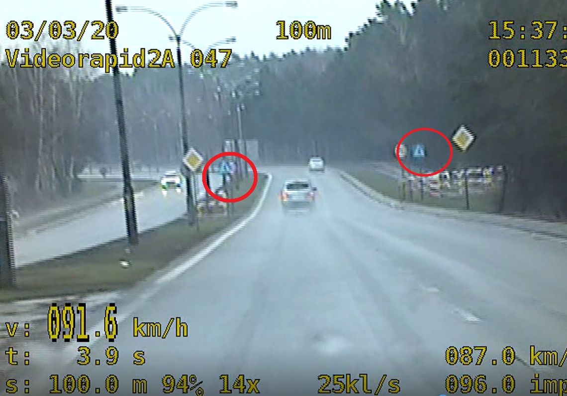 6 kierowców straciło prawko na 3 miesiące, jutro może więcej... 6 marca policja przeprowadzi ogólnopolskie działania pn. „Kaskadowy pomiar prędkości”