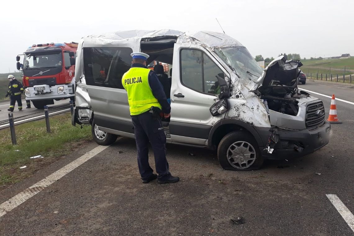 6 osób w szpitalu w wyniku wypadku na autostradzie A1