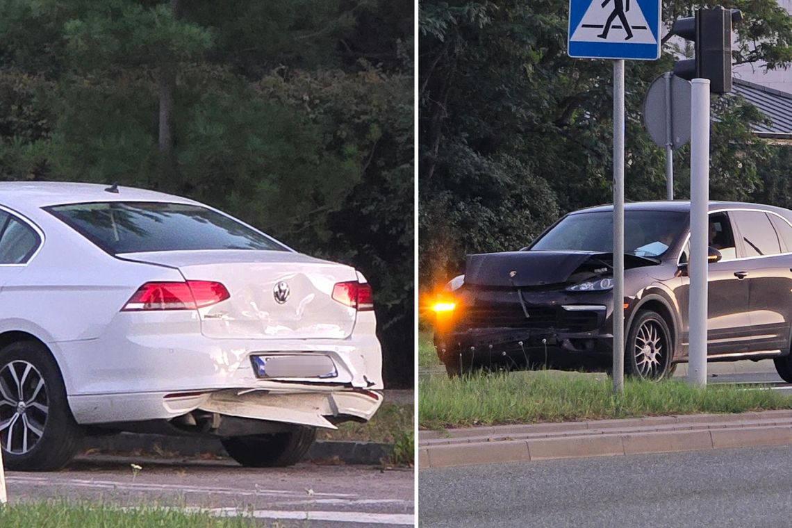 76-latek ukarany mandatem po kolizji na Kruszyńskiej