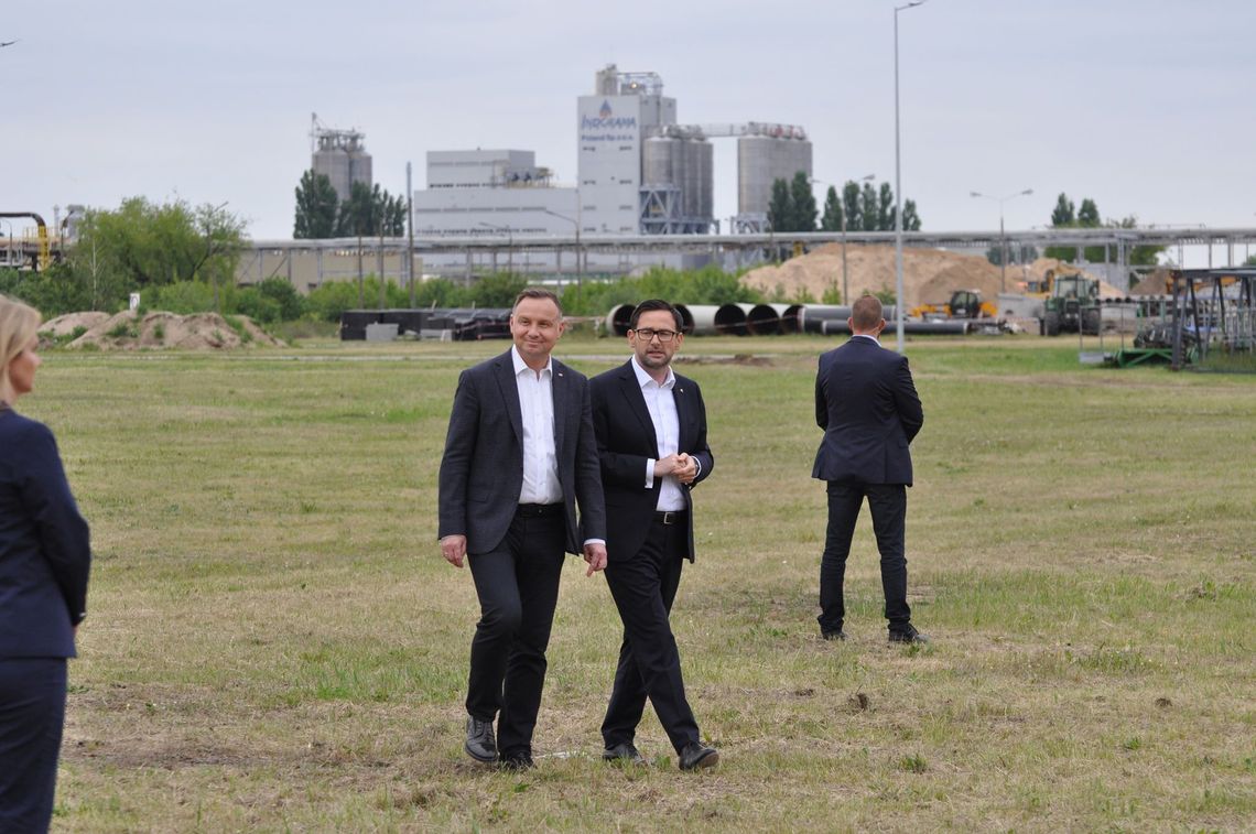 "Aby Polska rozwijała się demo...drama...yyy dynamicznie" - czyli Andrzej Duda odwiedził Włocławek