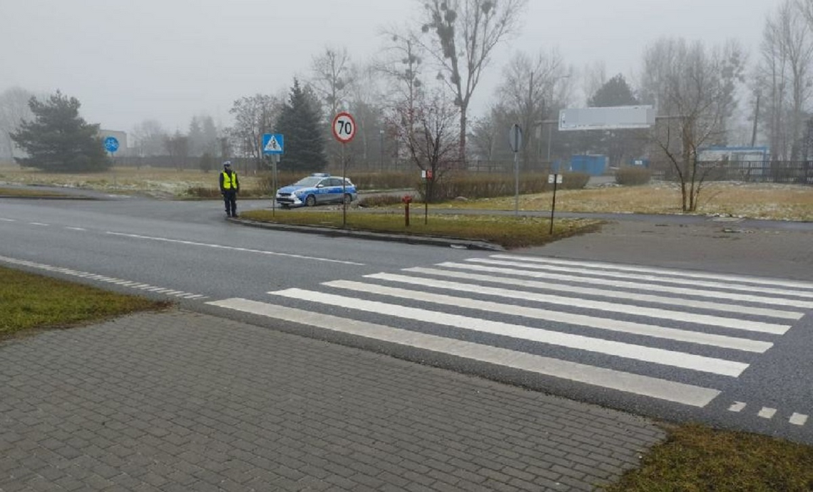 Akcja "Bezpieczny pieszy" we Włocławku. Policja ujawniła kilkadziesiąt wykroczeń