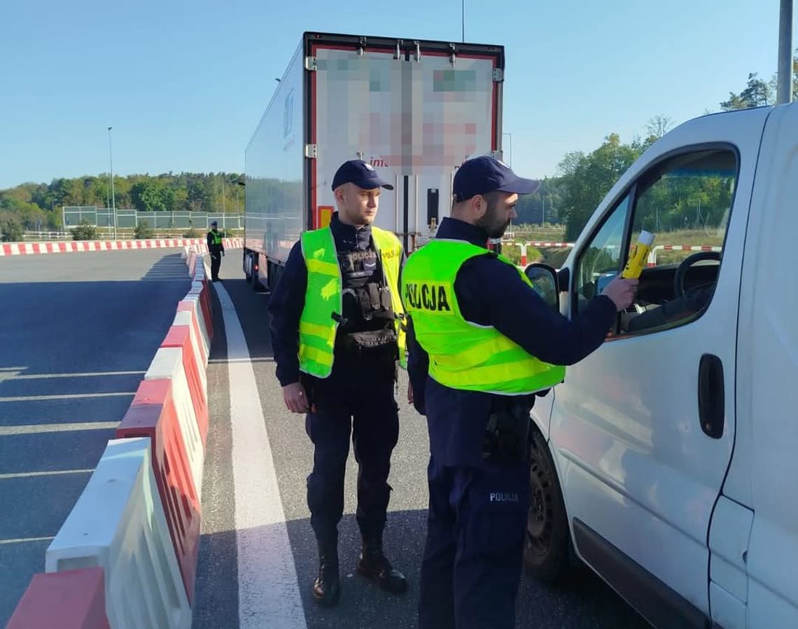 Akcja policji na autostradzie A1. Skontrolowano 1508 kierowców