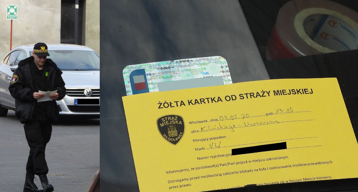 Akcja Straży Miejskiej pod Wzorcownią. Kierowcy dostali "żółte kartki", wkrótce zastąpią je mandaty...