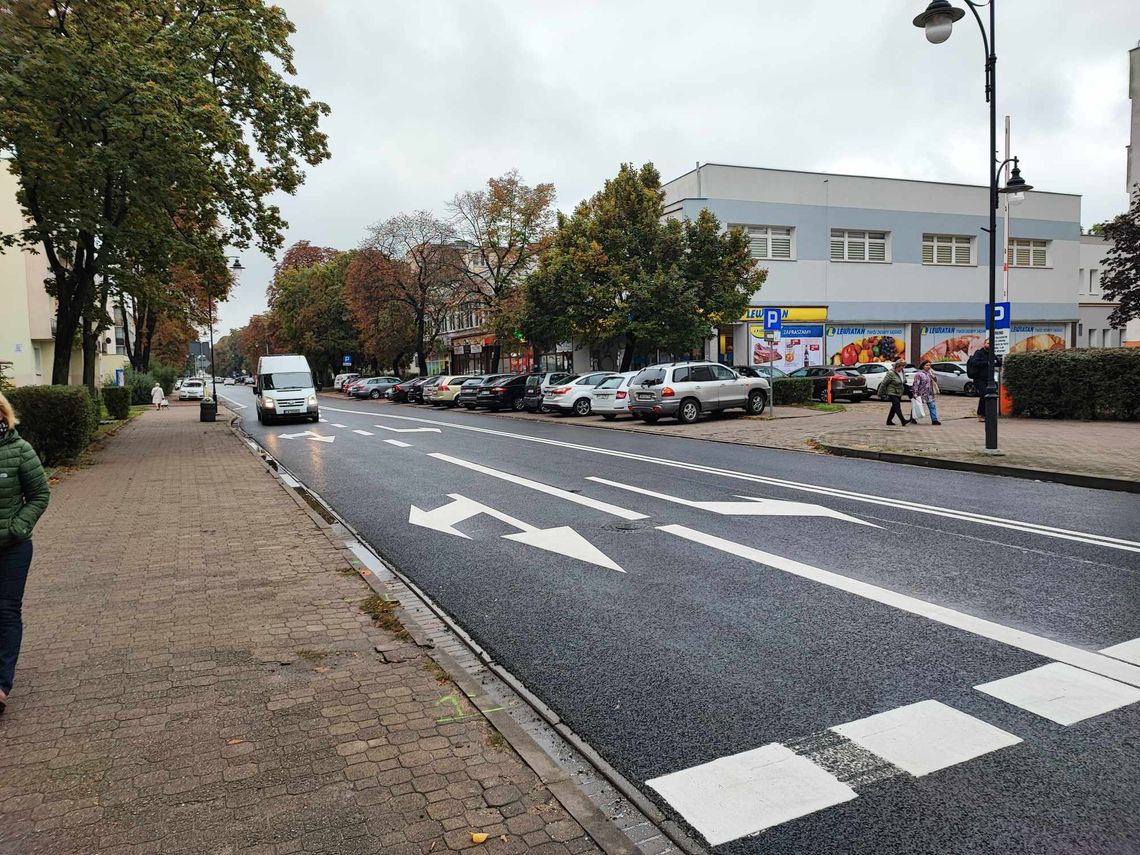 Al. Chopina od ulicy Wroniej do ulicy Wierzbowej jest przejezdna. Prace zostały zakończone
