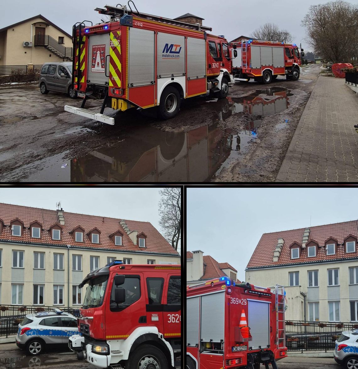 Alarm w żłobku w Lubieniu Kujawskim. Ewakuowano 23 dzieci