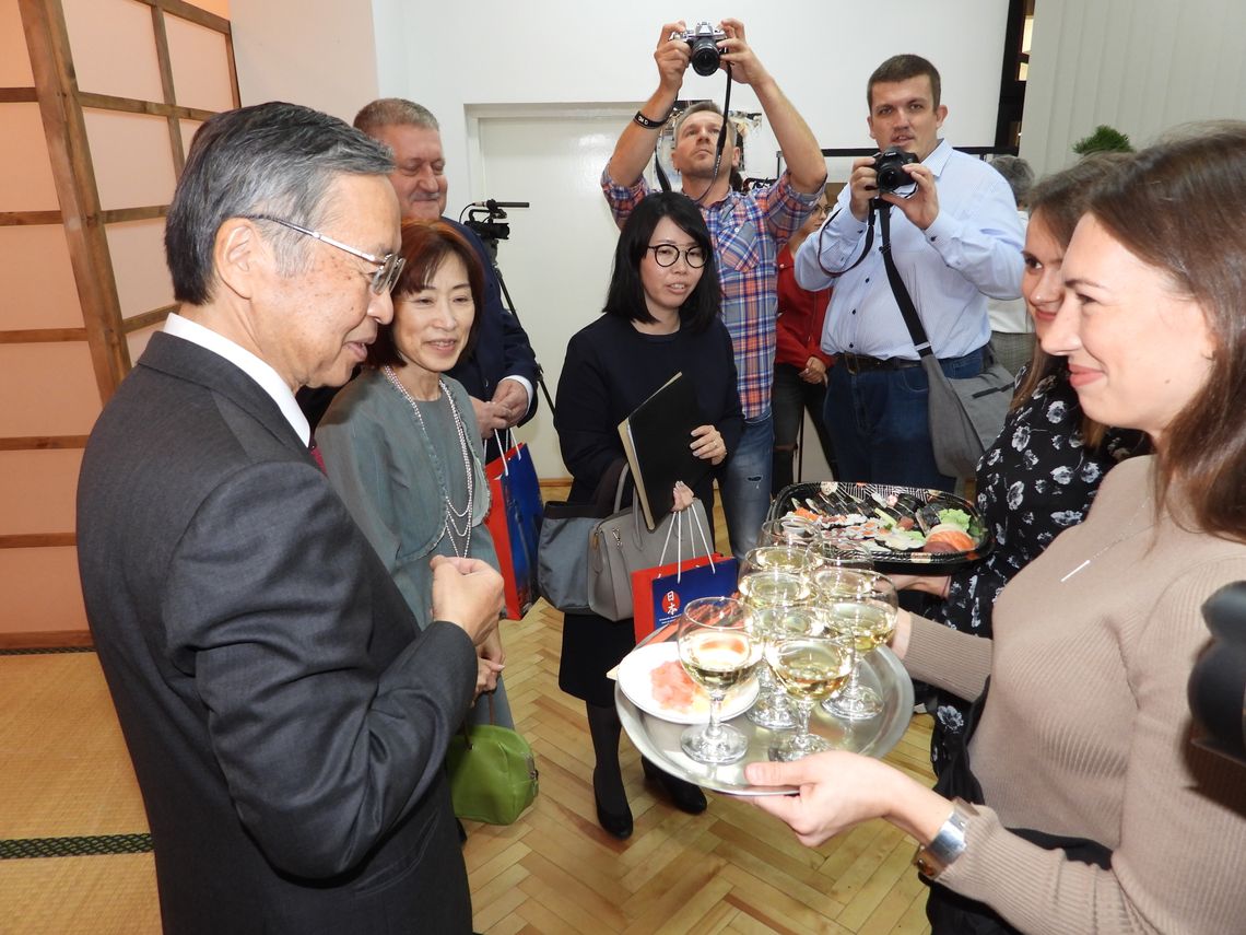 Ambasador Japonii w Polsce z wizytą we Włocławku