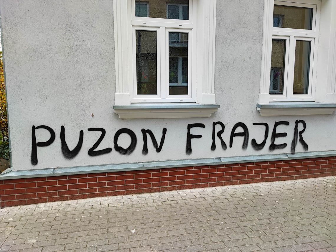 Autor napisów o "Puzonie" nieuchwytny dla policji Autor napisów o "Puzonie" nieuchwytny dla policji