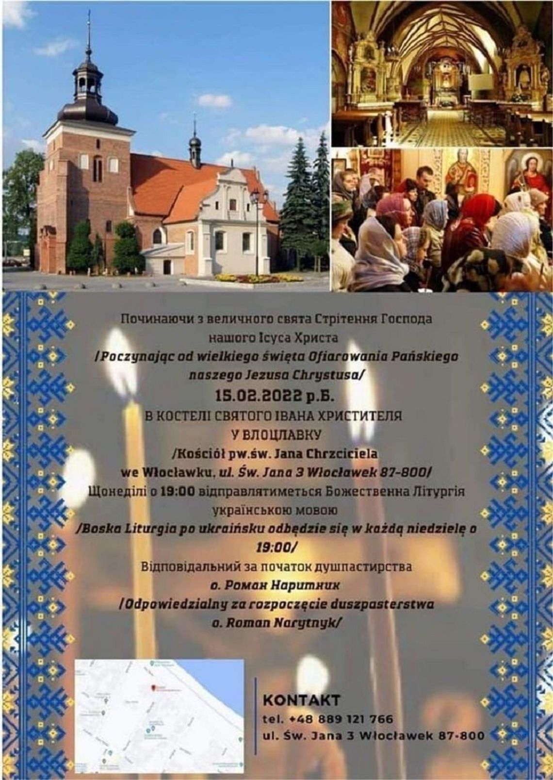 Będą msze w języku ukraińskim w kościele św.Jana. W sprawie interweniował greckokatolicki biskup Będą msze w języku ukraińskim w kościele św.Jana. W sprawie interweniował greckokatolicki biskup