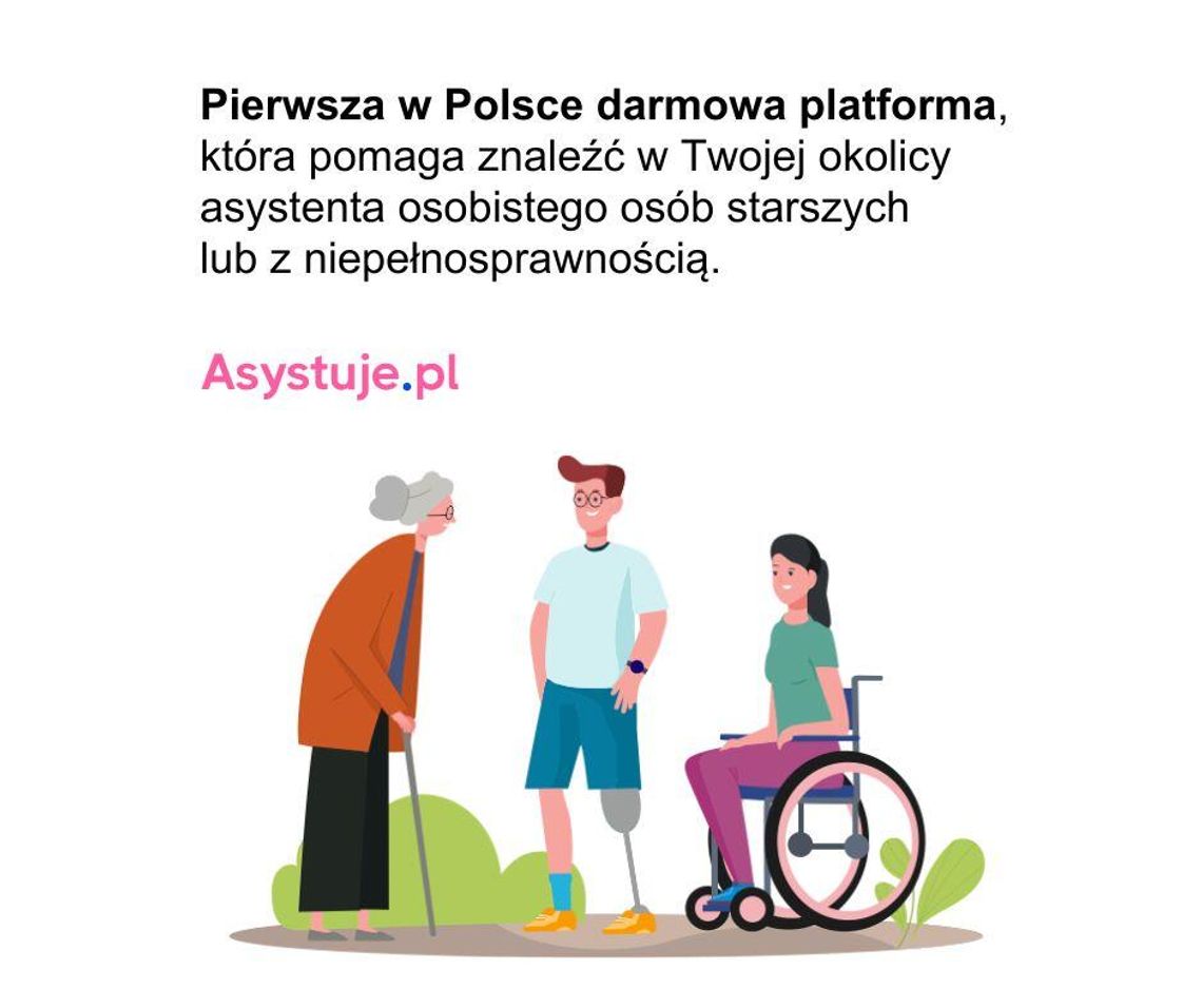 Bezpłatna platforma łączy osoby z niepełnosprawnościami i asystentów z Włocławka i okolic