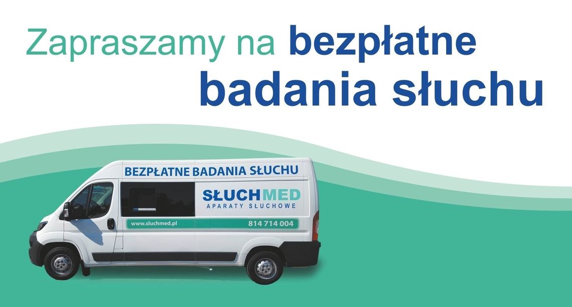 Bezpłatne badania słuchu dla mieszkańców 18 i 19 stycznia