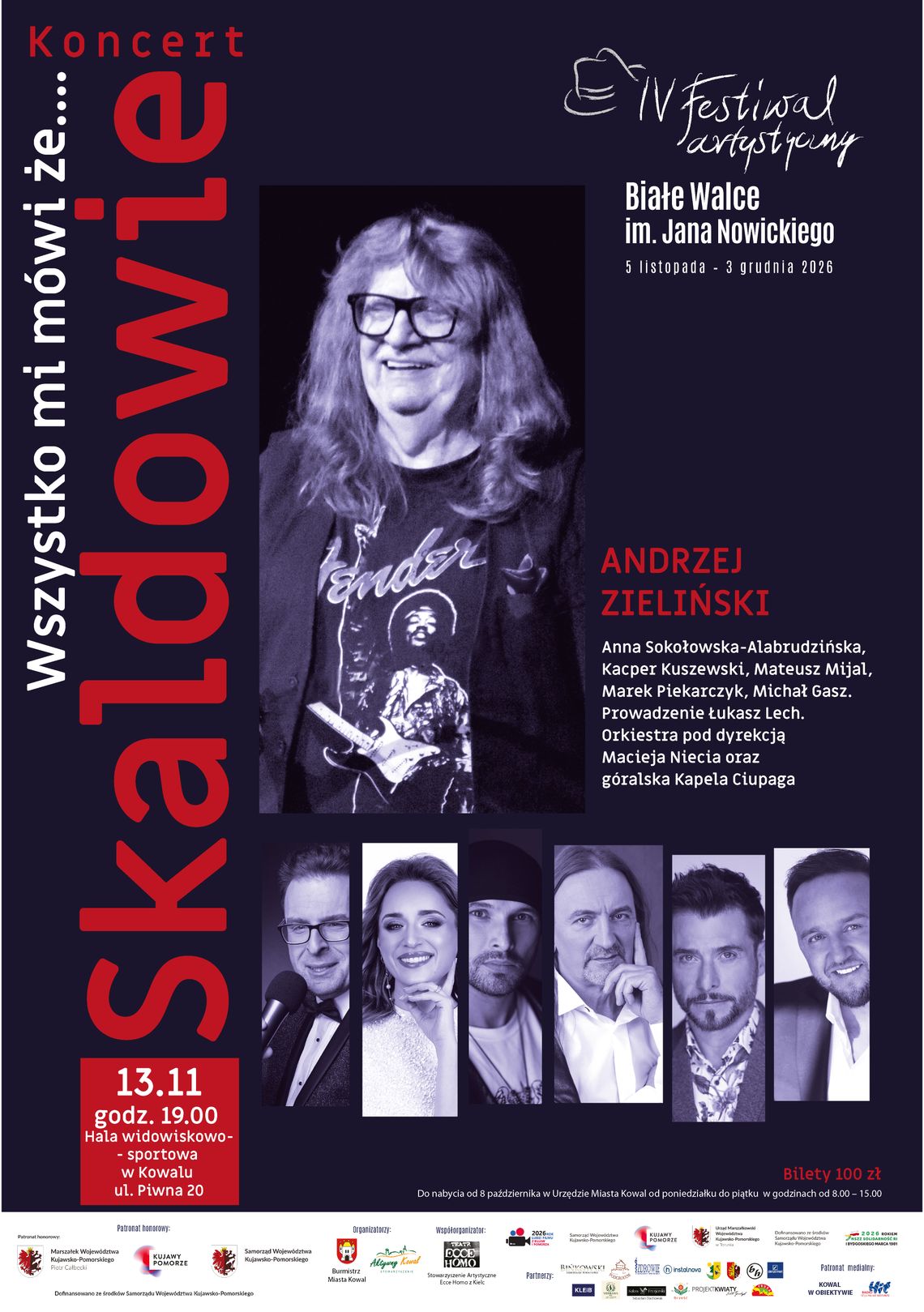 Już wkrótce w Kowalu: Skaldowie, Jan Englert, Olgierd Łukaszewicz prof. Jerzy Bralczyk, Anna Szałapak Już wkrótce w Kowalu: Skaldowie, Jan Englert, Olgierd Łukaszewicz prof. Jerzy Bralczyk, Anna Szałapak