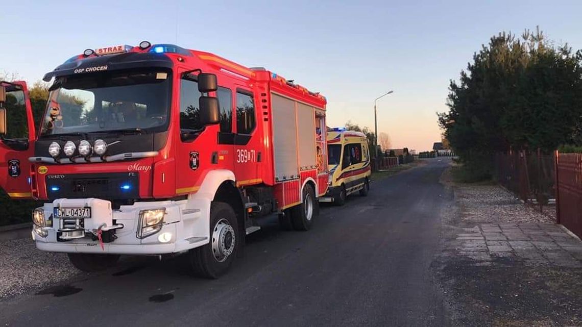 Brakowało karetek, na miejsce pojechali strażacy. Kobieta nie żyje